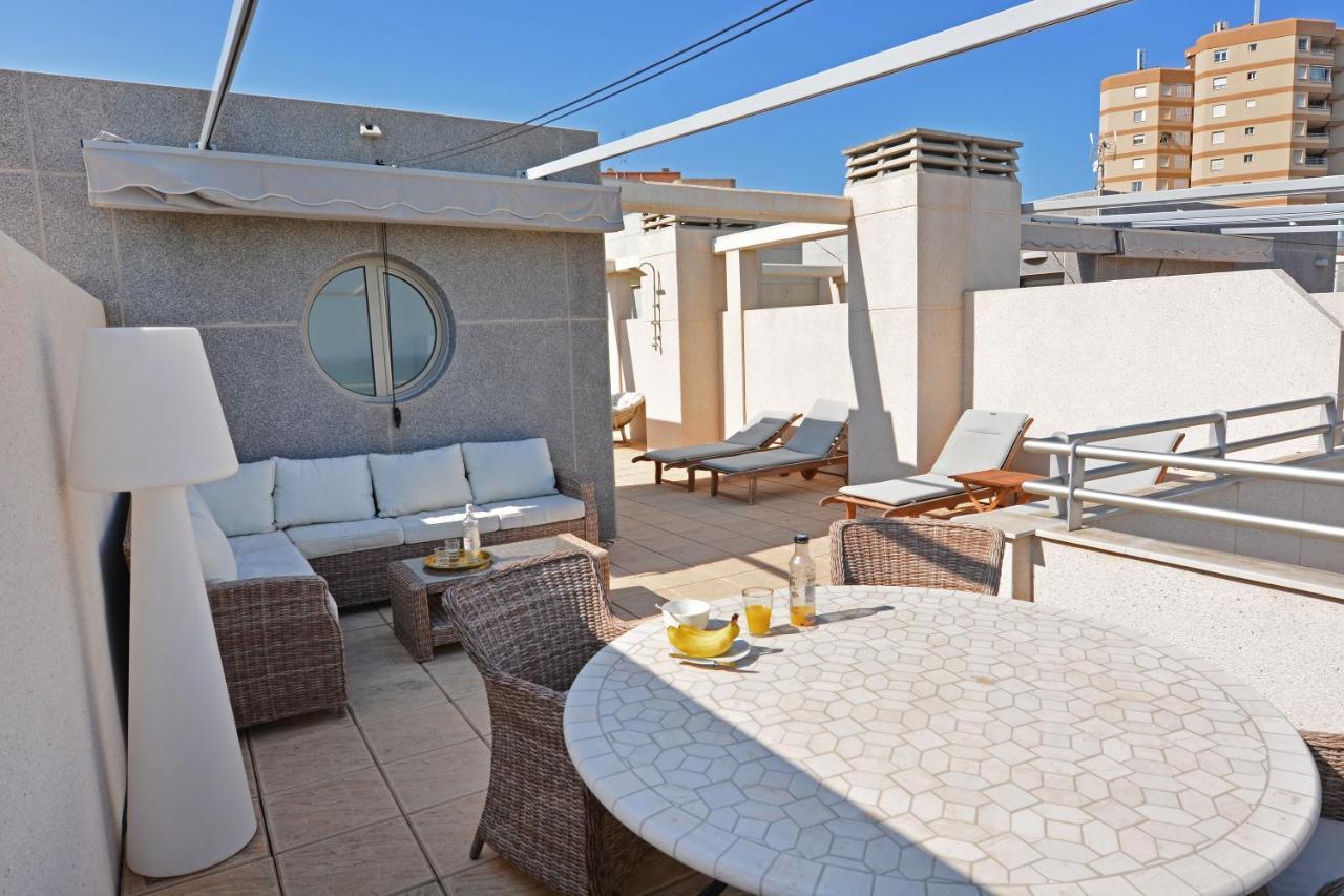Luxury Beachfront Penthouse El Campello Extérieur photo