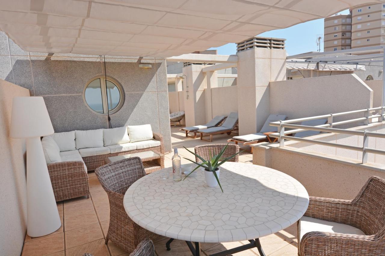 Luxury Beachfront Penthouse El Campello Extérieur photo