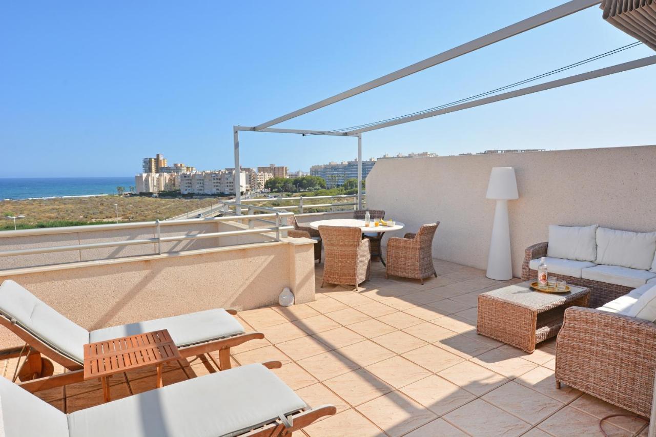 Luxury Beachfront Penthouse El Campello Extérieur photo